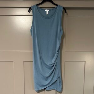 Asymmetrical Stretch Sleeveless Dress